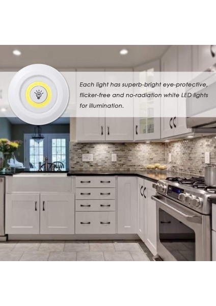 Mr Uzaktan Kumandalı Pilli Üçlü Spot LED Lamba Güçlü beyaz ışık modelleri