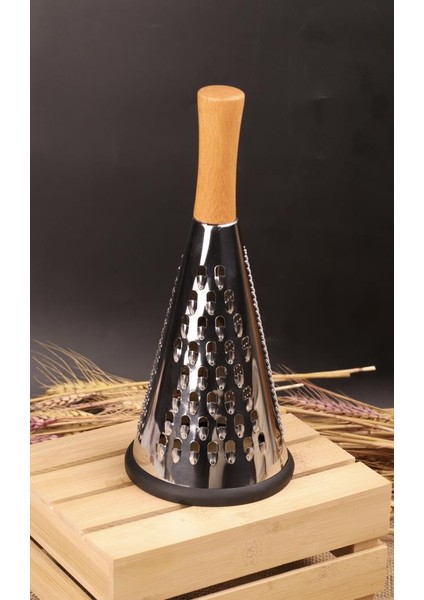 Ahşap Saplı Paslanmaz Çelik Rende 24 cm modelleri