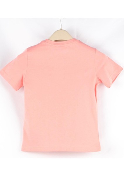 Pul Payet Köpek Desenli Çocuk T-Shirt (C22-90600)