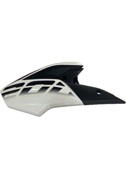 Bajaj Pulsar NS200 2021-2023 Sol Depo Yanı Kapak Grenajı Paneli Beyaz-Siyah A