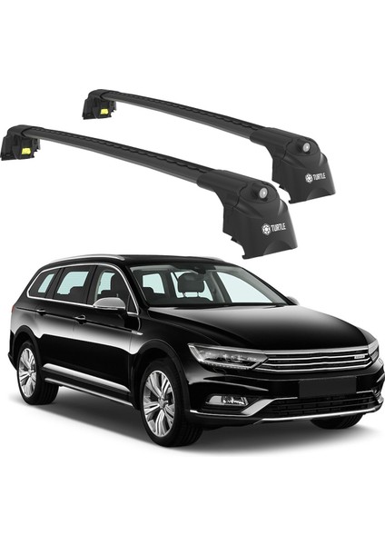 Volkswagen Passat Alltrack (B8) 2015-2023 Turtle Air2 Ara Atkı Siyah