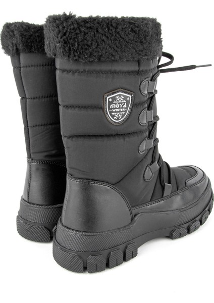 Gravity Anatomik Taban Içi Peluş Kürklü Fermuarlı Kadın Kar Botu modelleri