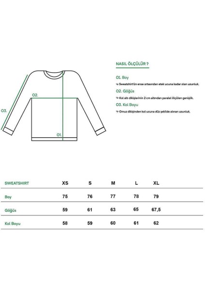 Unisex Oversize Basic Sweatshirt modelleri