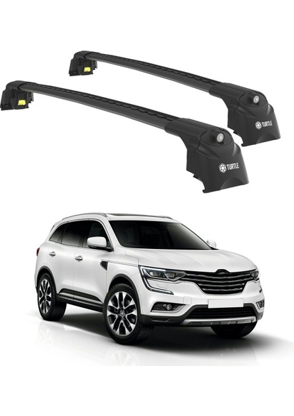 Renault Koleos 2017-2023 Turtle Air2 Ara Atkı Siyah