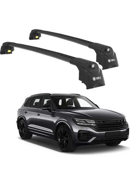 Volkswagen Touareg (Cr) 2019-2023 Turtle Air2 Ara Atkı Siyah