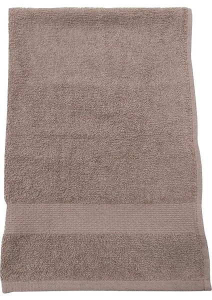 Mandaş Tex Pamuk Dokuma Banyo Havlusu (70X140)-BEJ