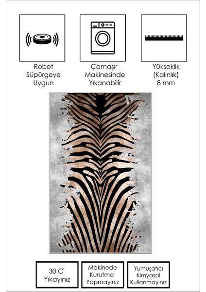 Dijital Baskı Yıkanabilir Kaymaz Kahve Salon Halısı Mutfak Halısı Yolluk ve Paspas fiyatları