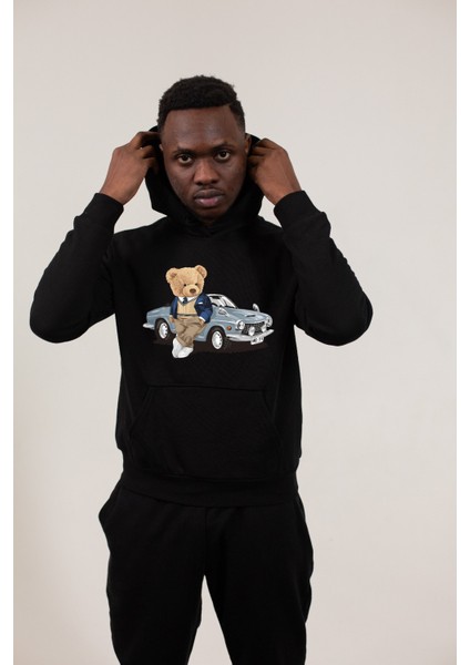 Baskılı Sweatshirt Hoodie