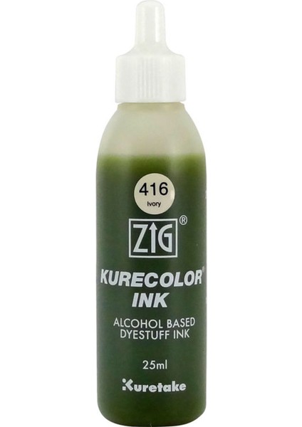 Ivory 25 ml Kurecolor Ink Alkol Bazlı Mürekkep 416