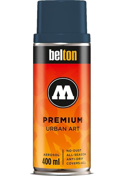 Belton Premium Sprey Boya 400ML N:249 Transparent Toast Signal Black