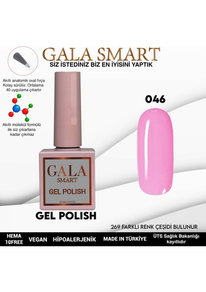 Classic Kalıcı Oje 10 Mle NO:046