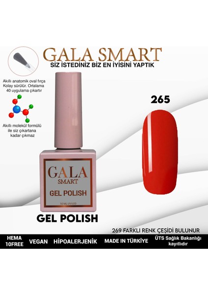 Classic Kalıcı Oje 10 Mle NO:265