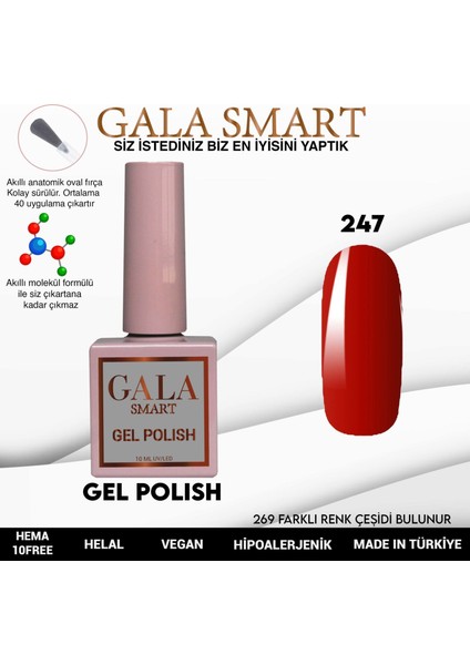 Classic Kalıcı Oje 10 Mle NO:247