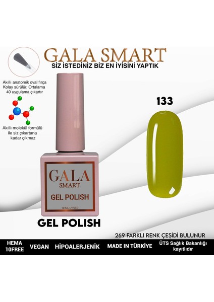 Classic Kalıcı Oje 10 Mle NO:133