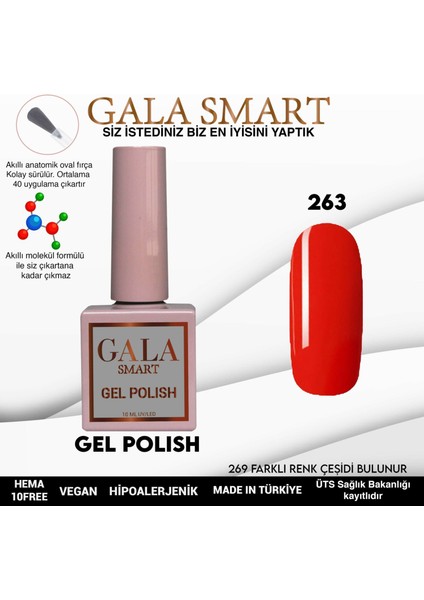 Classic Kalıcı Oje 10 Mle NO:263