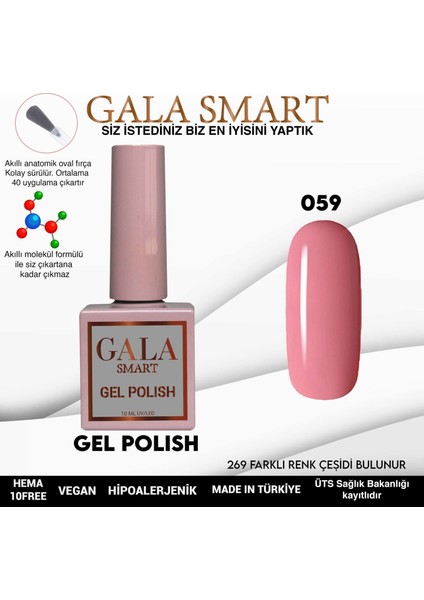 Classic Kalıcı Oje 10 Mle NO:059