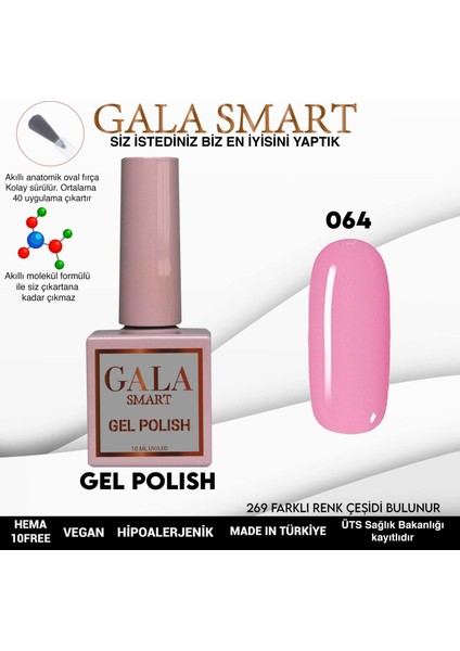 Classic Kalıcı Oje 10 Mle NO:064