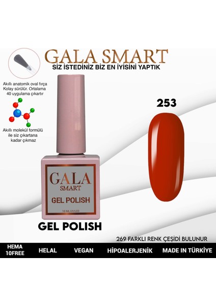 Classic Kalıcı Oje 10 Mle NO:253