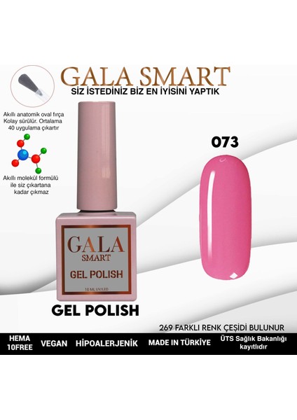 Classic Kalıcı Oje 10 Mle NO:073