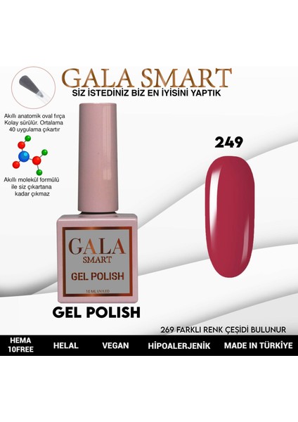 Classic Kalıcı Oje 10 Mle NO:249