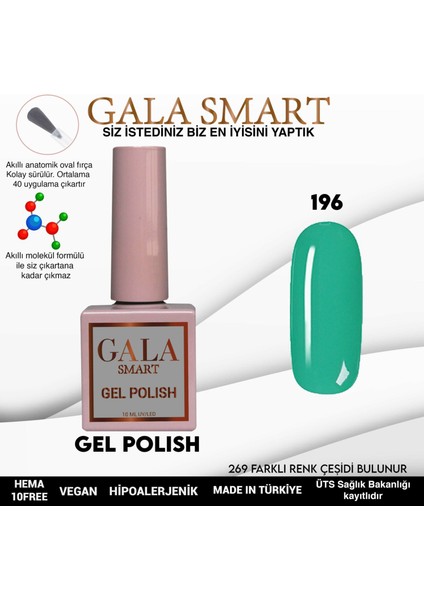 Classic Kalıcı Oje 10 Mle NO:196