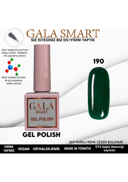 Classic Kalıcı Oje 10 Mle NO:190