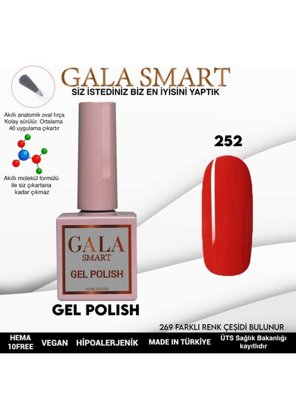 Classic Kalıcı Oje 10 Mle NO:252