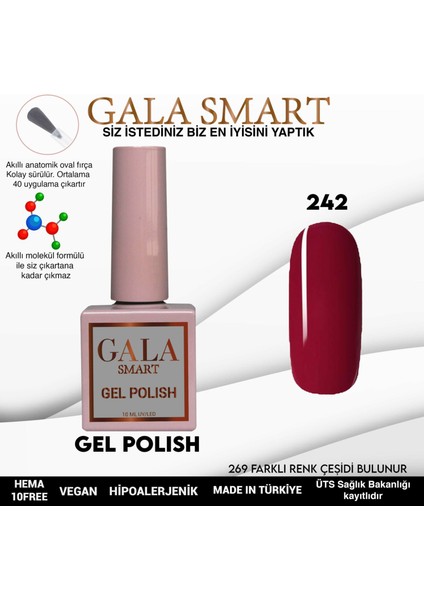 Classic Kalıcı Oje 10 Mle NO:242