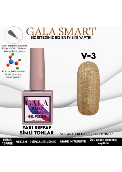 Vitraj Kalıcı Oje 10 ml V3