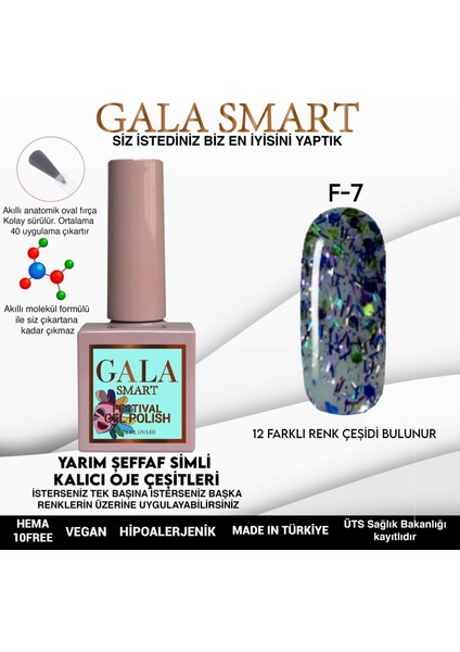 Festival Kalıcı Oje 10 ml F7