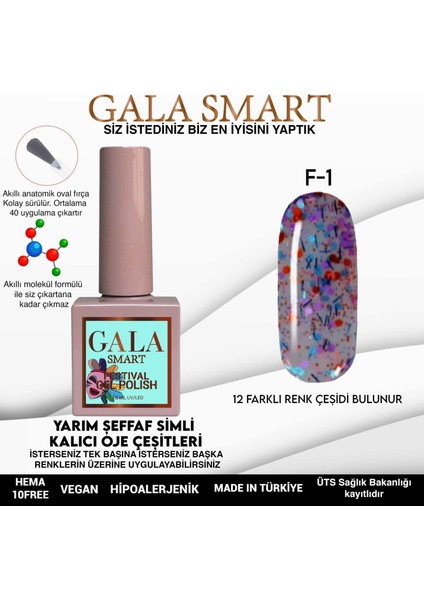 Festival Kalıcı Oje 10 ml F1