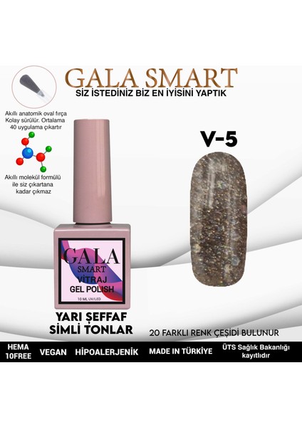 Vitraj Kalıcı Oje 10 ml V5