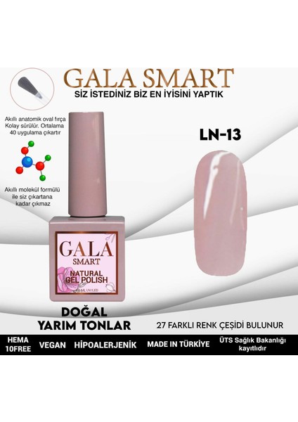 Natural Kalıcı Oje 10 Mle LN13