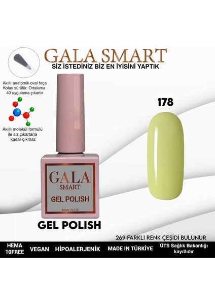 Classic Kalıcı Oje 10 Mle NO:178