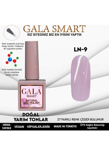 Natural Kalıcı Oje 10 Mle Ln9