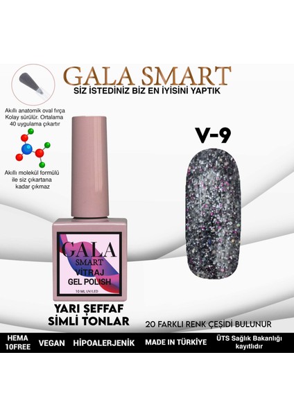 Vitraj Kalıcı Oje 10 ml V9