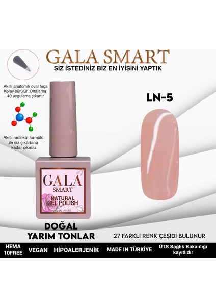 Natural Kalıcı Oje 10 Mle Ln5