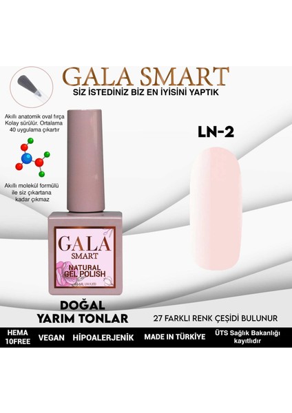 Natural Kalıcı Oje 10 Mle Ln2