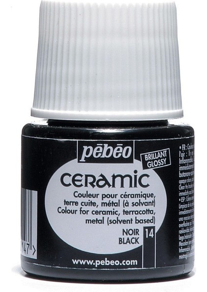 Ceramic Seramik Boyası 45ML 14 Noir Black modelleri