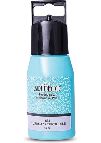 Boyutlu Boya - Turkuaz - 60ML modelleri
