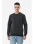 Basic Bisiklet Yaka Sweatshirt 1