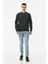 Basic Bisiklet Yaka Sweatshirt 2