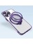 Apple iPhone 14 Pro Uyumlu Kılıf Zebana Manyetik Standlı Most Silikon Kılıf (Kablosuz Şarj Destekli) Derin Mor 2