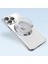 Apple iPhone 13 Pro Uyumlu Kılıf Zebana Manyetik Standlı Most Silikon Kılıf (Kablosuz Şarj Destekli) Gri 2