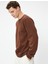 Basic Sweat Bisiklet Yaka Dikiş Detaylı Uzun Kollu 1