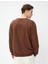 Basic Sweat Bisiklet Yaka Dikiş Detaylı Uzun Kollu 4