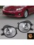 Araba Ön Sol Sağ Tampon Sis Farları Sis Lambası Toyota Camry Corolla Için Ampul ile Rav4 2006-2012 Lexus Için (Yurt Dışından) 4