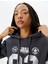 Kolej Kapşonlu Sweatshirt Şardonlu Baskılı 1