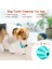 Yeşil 5 cm Köpek Dişi Temizleme Topu Gıda Ekstra Sert Doğal Lastik Toplar Yumuşak Evcil Hayvan Oyuncak Komik Interaktif Esneklik Top Köpekler Çiğneme Oyuncağı (Yurt Dışından) 3