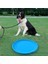 Mavi 15CM Renkli Komik Silikon Uçan Daire Diskler Kedi Oyuncak Köpek Oyunu Uçan Diskler Dayanıklı Çiğneme Köpek Eğitim Interaktif Evcil Hayvan Malzemeleri (Yurt Dışından) 4
